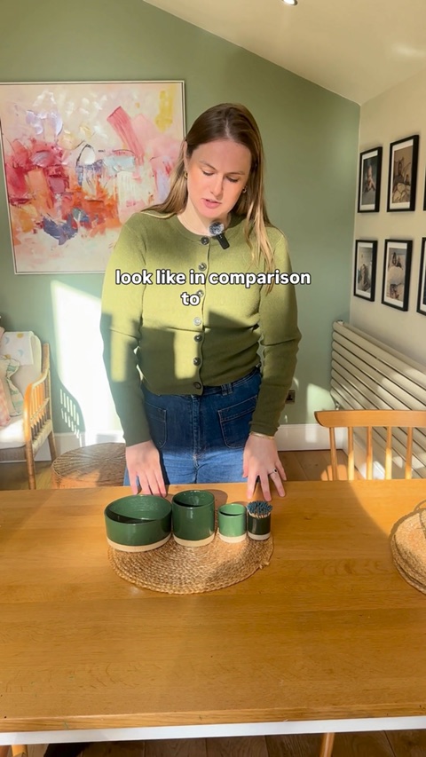 A · the three sizes