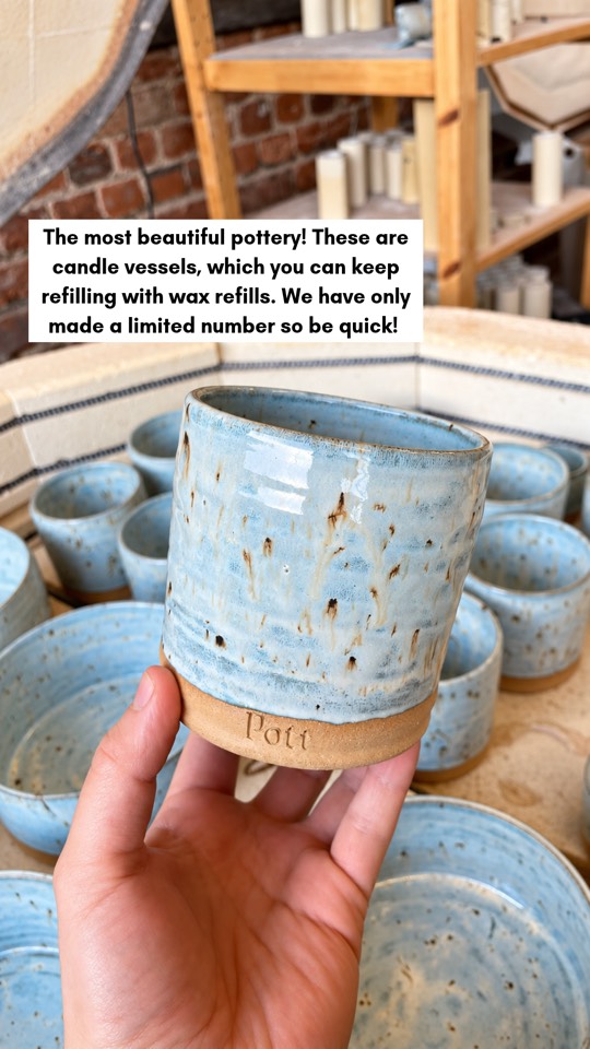 A · pottery-led, from the kiln